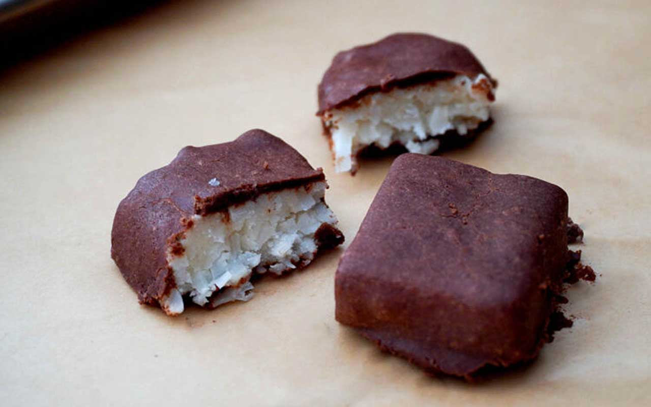 chocolate coconut bars